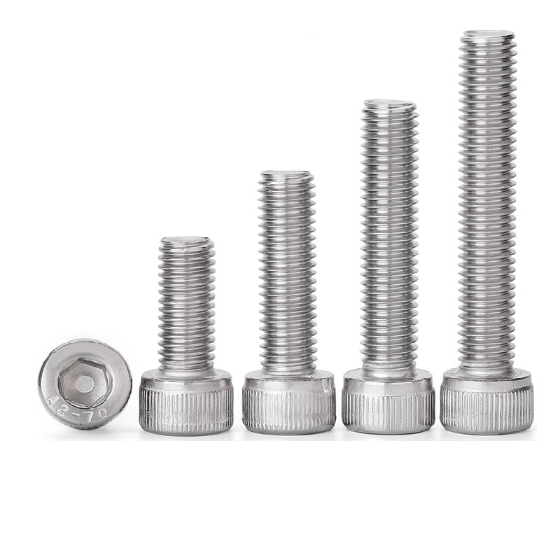 Mechanical Stainless Steel SS 304 316 316L Cylindrical Head Hexagon Hex Socket Allen Key Bolt DIN912