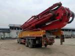 1400mm Feeding Height Used Concrete Pump Truck 56 Meters for Construction