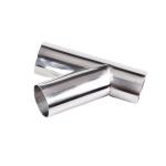 Casting RTS Stainless Steel 304 316 Sanitary Lateral Tee Pipe Fitting 45 degree