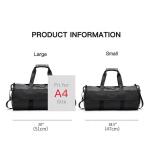 OEM Carry On Travel Bag Waterproof Fitness Bag Dry Wet Separation Exercise