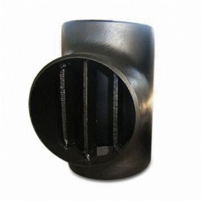 Ansi A860 Wphy Reducing Barred Tee Black Painting Butt Weld