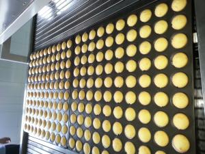 China LCD Touch Screen Gear Like Roller Cup Cake Depositor factory