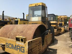 China Auto Gear Second Hand Road Roller , Bomag Bw217d Pneumatic Roller Compactor factory