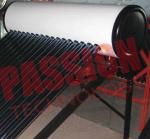 Galvanized Steel Homed Vacuum Tube Solar Water Heater Thermosiphon 200L Capacity