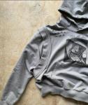 2025 New Design Vest Hoodie Custom Heavyweight 100% Cotton Printed Vintage