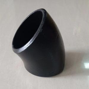 China Square Carbon Steel Elbow in Black for Pipe Connection Solutions factory
