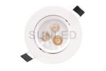 220V 3W Recessed COB Led Downlight Ceiling Surface Mounted