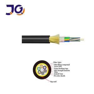 China ADSS All Dielectric Self Supporting Fiber Optic Cable 48 Core Span 120m factory