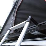 2~3person Grey Hard Shell Aluminum Triangle Car Camping Roof Tent