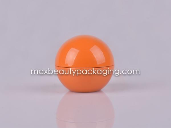 top quality ball shape pp cream jar plastic bottle 30g different size round ball