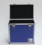 LP 100 50 Aluminum DVD Storage Case 2mm Thickness EVA Inside 340 * 200 * 370mm