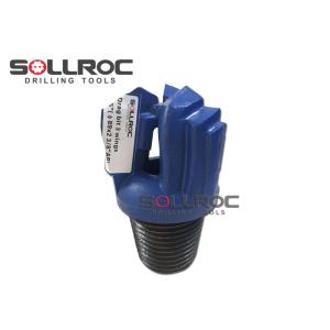 China Chevron Step Drag Bit Carbide Blade Drag Bit 2 3/8~6 5/8 API reg pin on sale