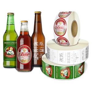 China Vinyl Matt Paper Food And Beverage Labels Wine Private Label factory
