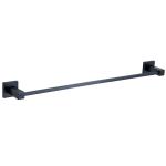 Square 24 Inch Bathroom Towel Bar Polish Wall Mounted Towel Rail Chrome