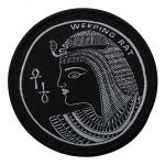 Heat Cut Border 22.8cm Embroidered Logo Badges For T Shirts Holes