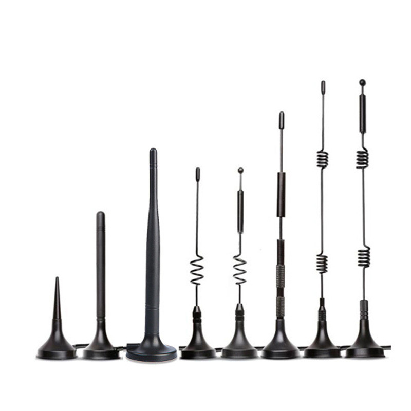 433mhz Straight Rod Suction Cup Wireless High Gain Module Antenna SMA Head Frequency Connector