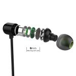 Bt5.2 Waterproof Neckband Earphones 3.7V 130mAH Battery Capacity