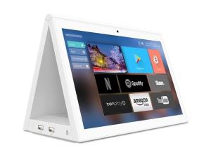 China Android Tablet 10 inch Dual Screen POS All In One Android 10 PC factory