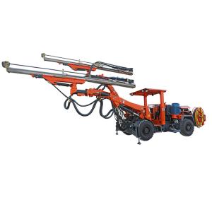 China Diesel Engine Hydraulic Twin Boom Jumbo Drilling Machine DW2-50 factory