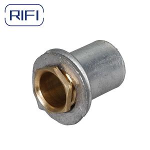 China 20mm To 32mm Size BS GI conduit flange coupler For GI Conduit Pipes factory