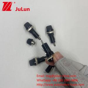 China 10A 250V AC 6*30 Bakelite Mini Fuse Holder Banana Plug Socket factory