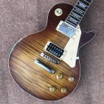 New high quality relic standard LP electric guitar, Tobacco burst, Tune-o-Matic