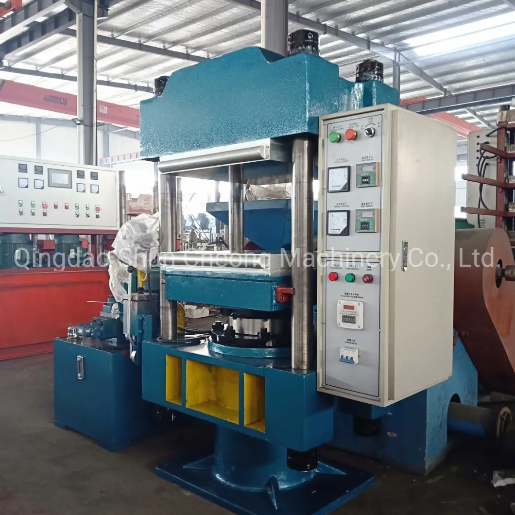 Rubber Bridge Bearing Vulcanizing/Curing/Vulcanizer Press Machine