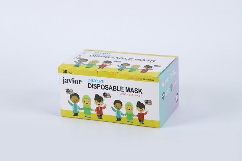 S&J Kids disposable face mask 3 ply medical face mask anti dust