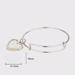 Personalized Sublimation Bracelet Blanks Custom Metal Bracelet For Sublimation