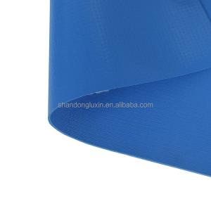 China UV Resistant Polyvinyl Chloride Tarpaulin 0.8mm-1.50mm Thickness 500D*200D Yarn Count factory