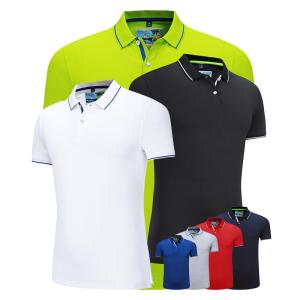 China Sweat Wicking Flyita Mens Polo T Shirt With Embroidery Logo factory