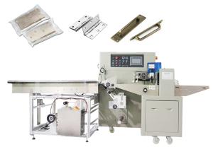 China 50HZ / 60HZ PE Film Wrapping Machine Hinge Hardware Packing Machine 3KW factory