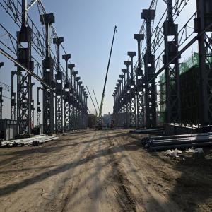 Custom Prefabricated Steel Structure Warehouse Q355B Material