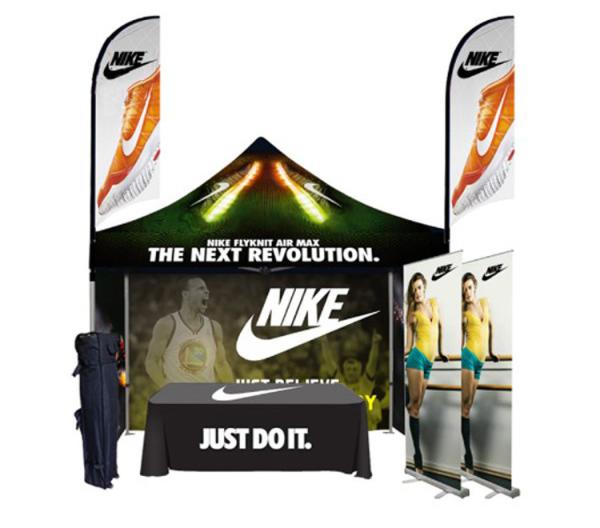 Single / Double Side Printing Exhibition Canopy Tent Customized Waterproof
