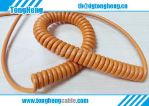 China China Factory Made Extra Flexible Customized Control Power Spiral Cable factory
