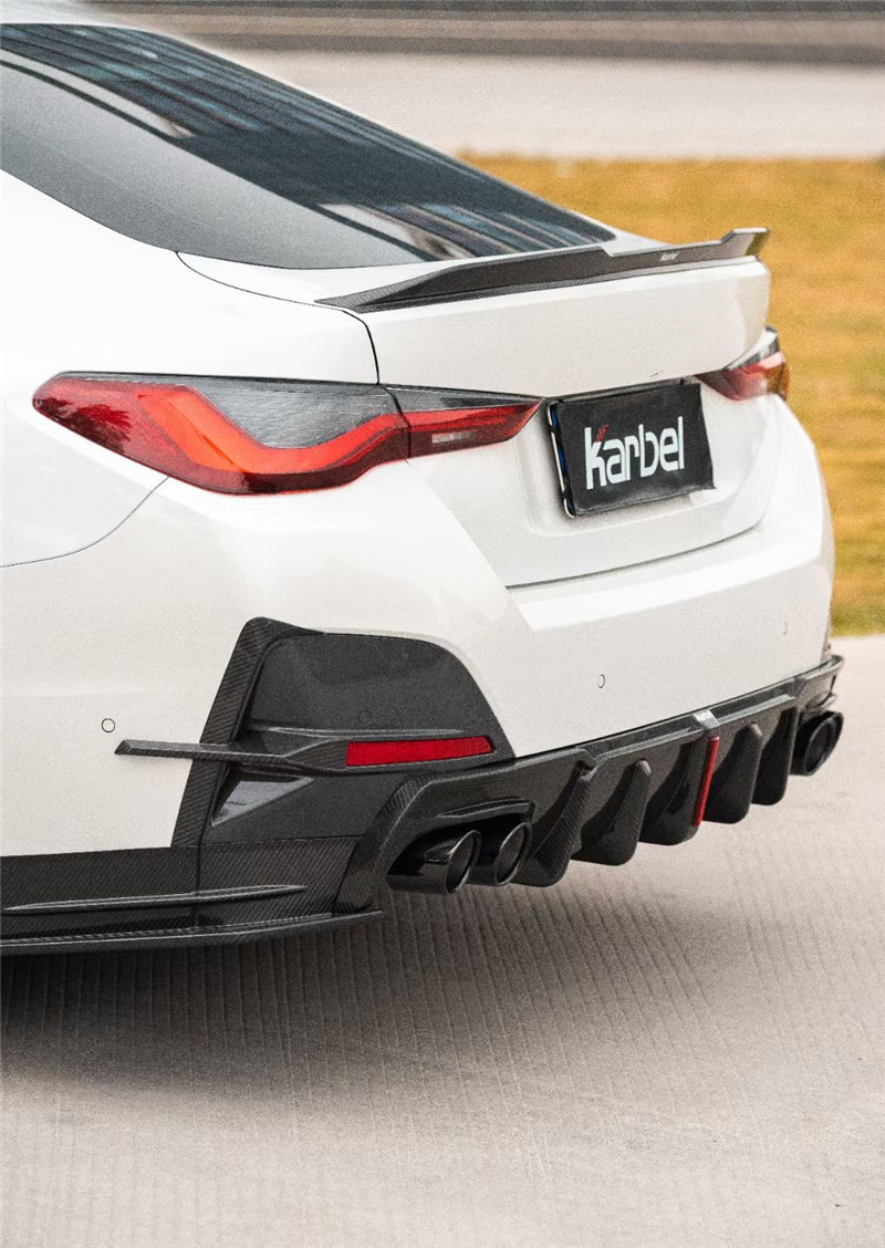 Auto Parts Carbon Fiber Body Kit for BMW 4 Series G26 G26 Four-doorfront Shovel Side Skirt Diffuser Spoiler Body Kit