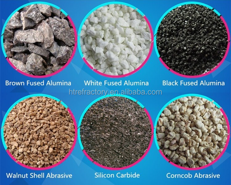 Low SiO2 Content Black Stuffing Ceramic Foundry Sand for Precision Casting Equipment