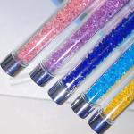DIY UV Gel Grid Stripes Nail Painting Tools 7/9/11/14/19mm Rhinestones Handle