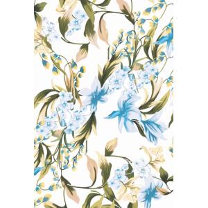 Recycled Customized Printed Satin Polyester Elastic Digital Print Silky Satin