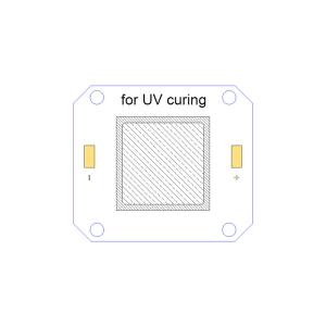 China High Density Curing System UV LED 50W 385nm 18000-21000mW 4046 factory
