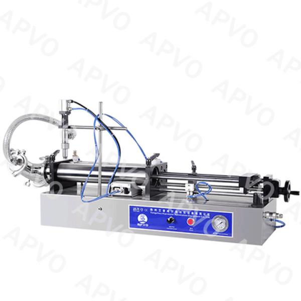400BPH Semi Automatic Horizontal Filling Machine Tube Cream Cosmetic Filler