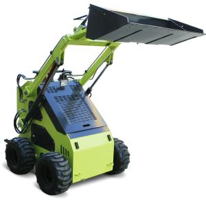 China 17.1kw Power Construction Machinery Wheel Loader Diesel Crawler Mini Skid Steer Loade factory