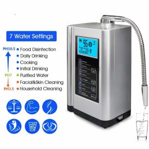Professional Hydrogen Water Ionizer Machine with 3.5 Inch LCD Screen 1-4L/min