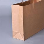 Wholesale Custom luxury craft gift brown white packaging de papel printed