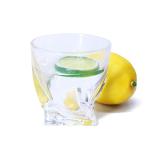 Whiskey Sour Crystal Glass Gold Rimmed Lead Free