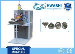 China HWASHI Capilliary Thermostat Roll Welding Machine / Seam Welding Equipment 780x1250x1800mm factory