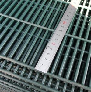 China heavy gauge small hole welded Anti climb security fence 358 wire mesh fence factory