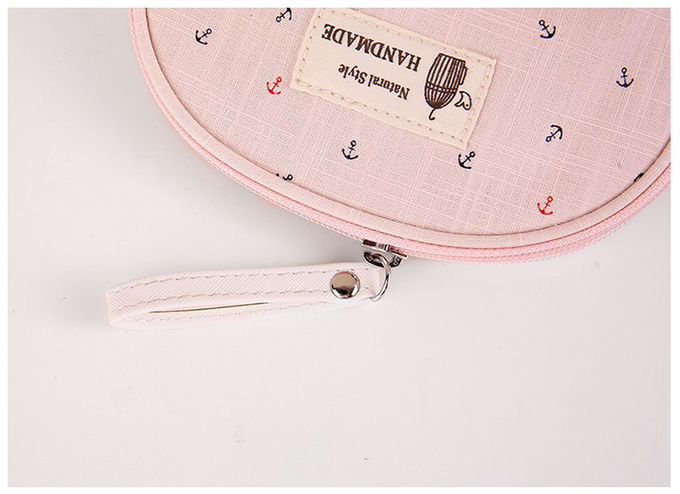 Lady Private Label Waterproof Portable Pink Cosmetic Bag Sets