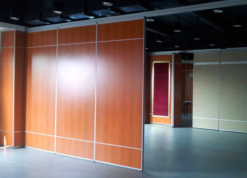 Aluminium Frame Movable Sliding Folding Partition Walls System Philippines 85mm Width