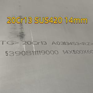 China AISI 420 Sheet TISCO 20Cr13 SUS420J1 430J2 DIN 1.4021 Stainless Steel Plate 10-50mm factory